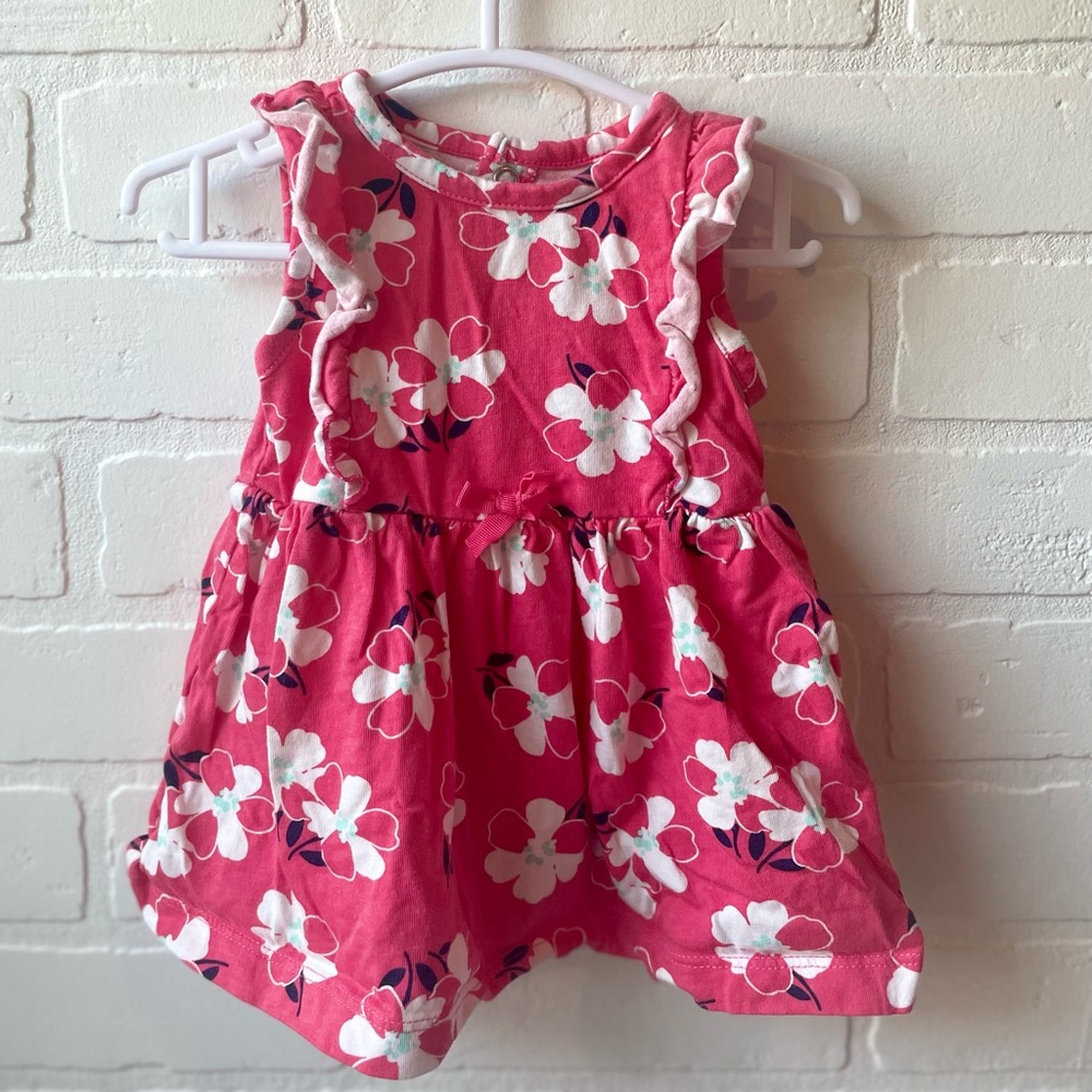 Baby Matching Set Pink Floral Carter’s Outfit